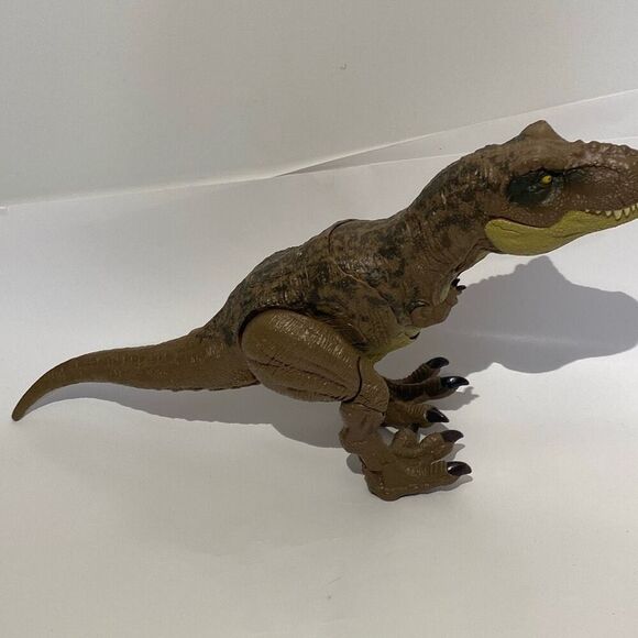 Mattel Jurassic World Stomp N Escape Cretaceous Tyrannosaurus Rex Dinosaur - Picture 2 of 11